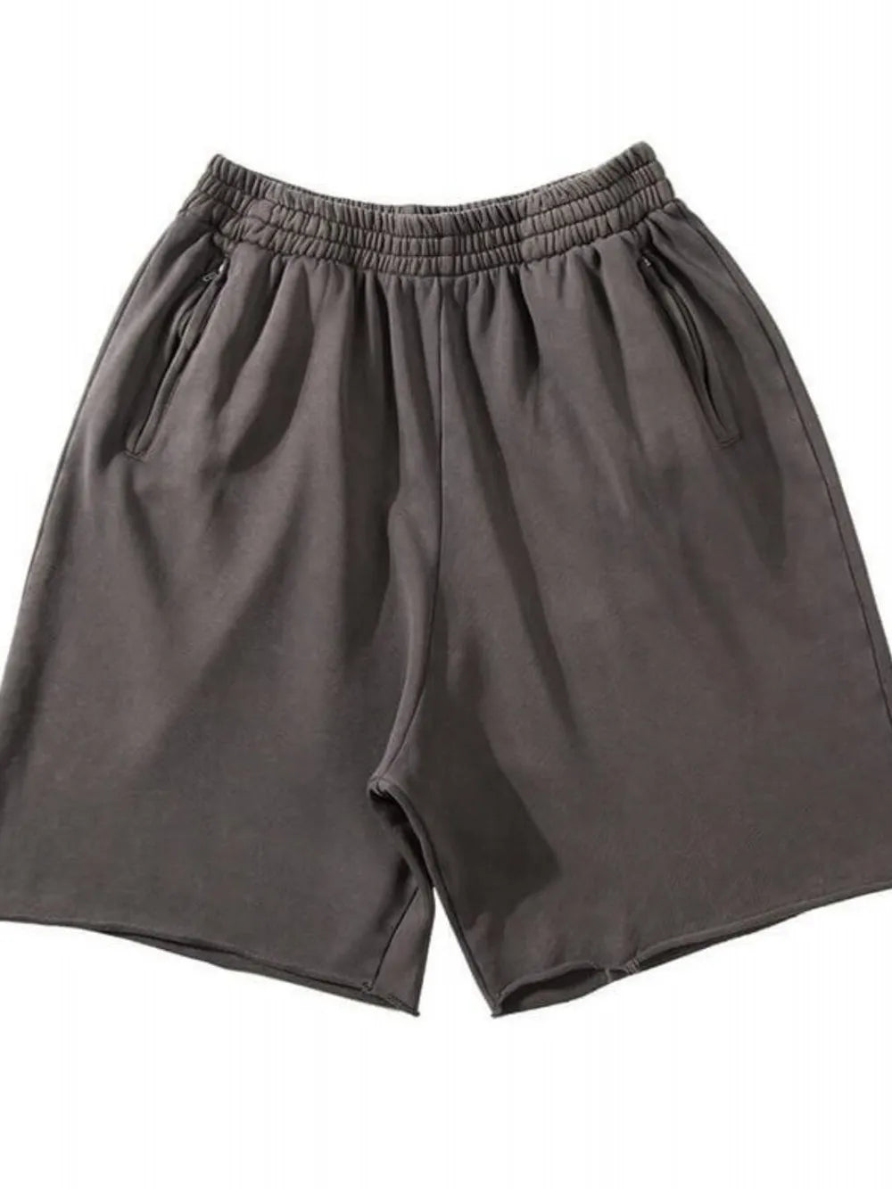Men's Plus Size Elastic Waist Shorts