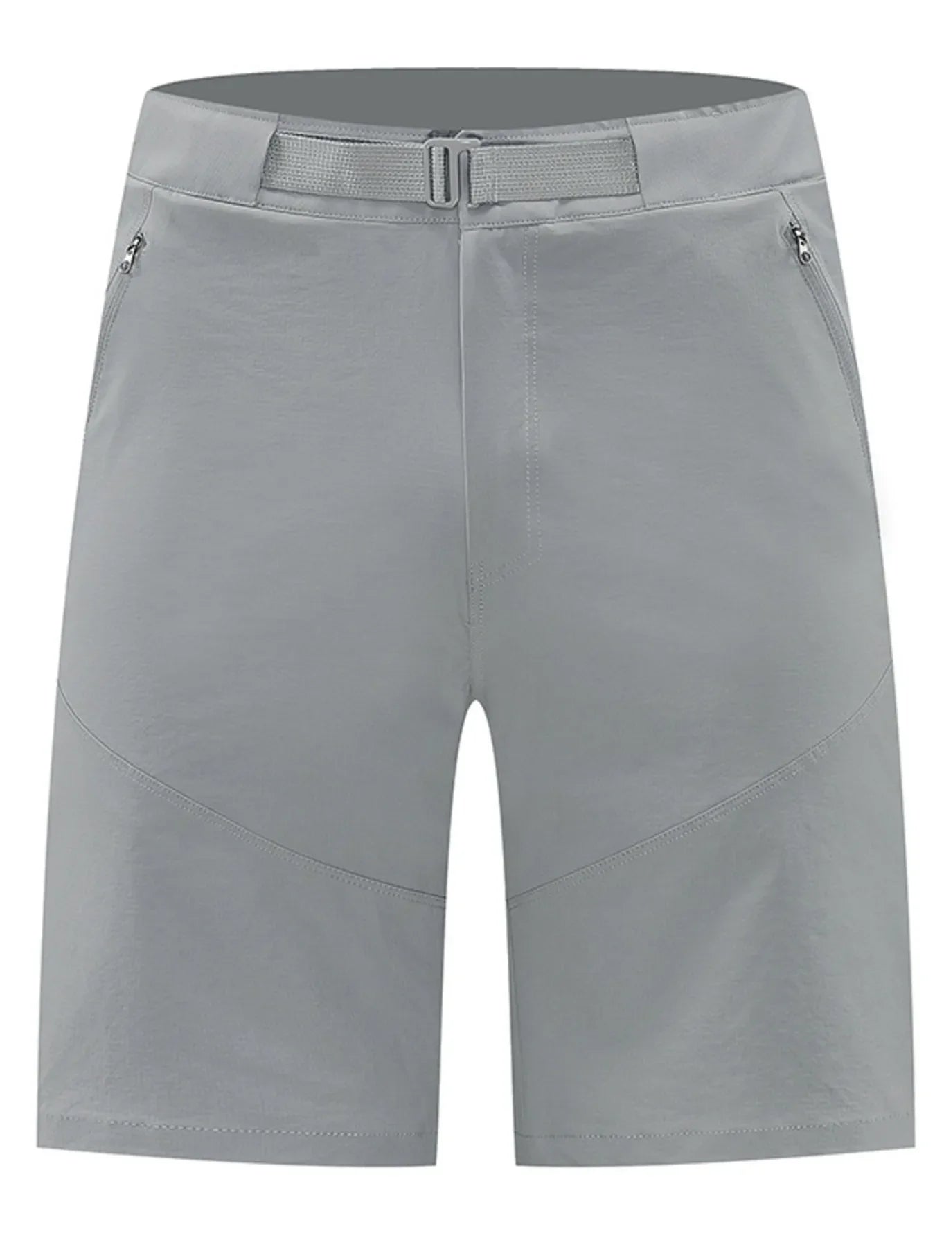Men's Plus Size Zip Detail Shorts