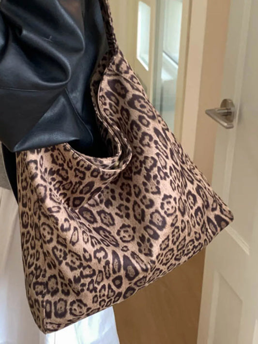 Leopard Print Tote Bag