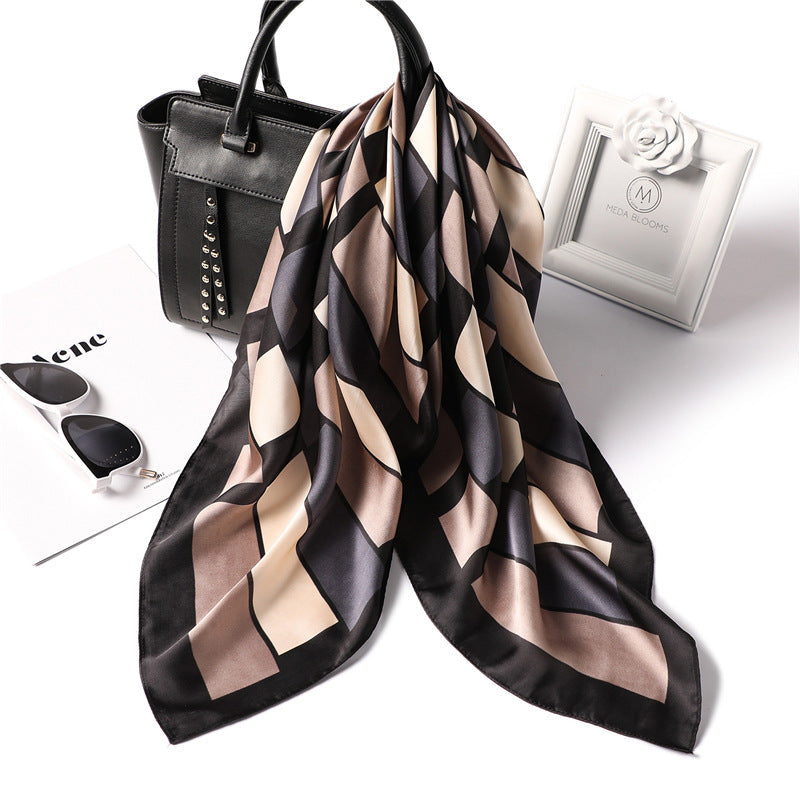 Decorative scarf silk scarf (See size chart where applicable)