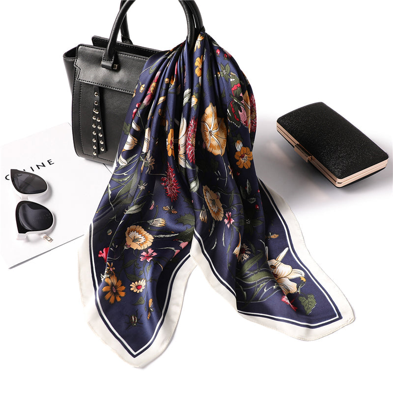 Decorative scarf silk scarf (See size chart where applicable)