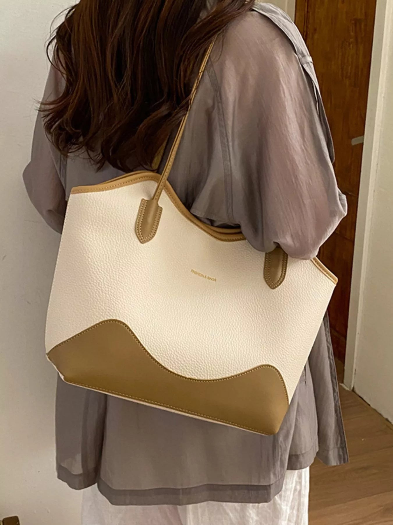 PU Leather Shoulder Bag