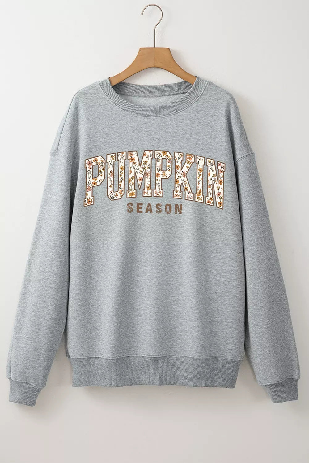 PUMPKIN SEASON Oversized Pullover Sweatshirt