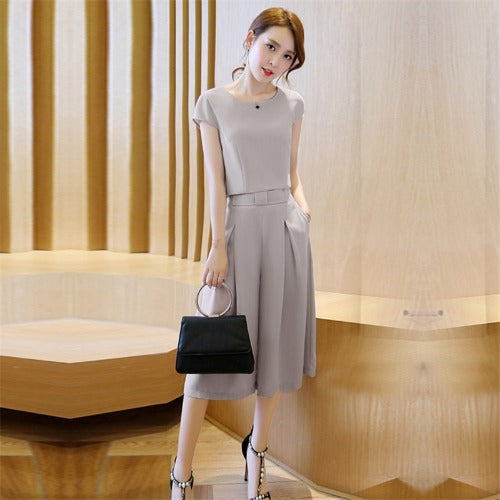 Two-Piece Short Skirt Fashion Trendy Culottes