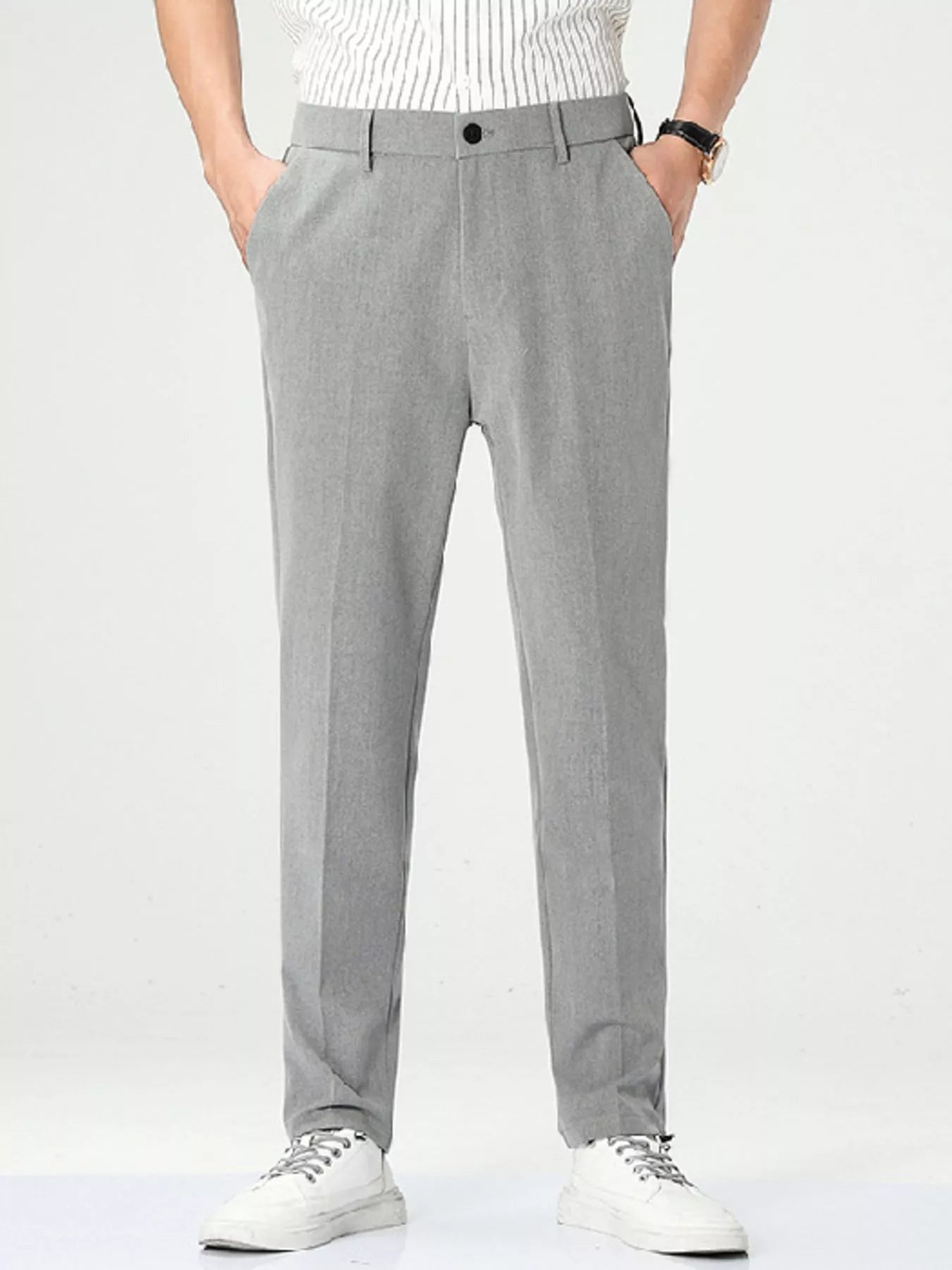 Men's Loose Fit Straight Leg Pants