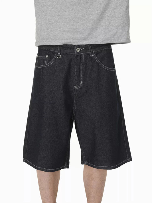 Men's Loose Fit Denim Shorts
