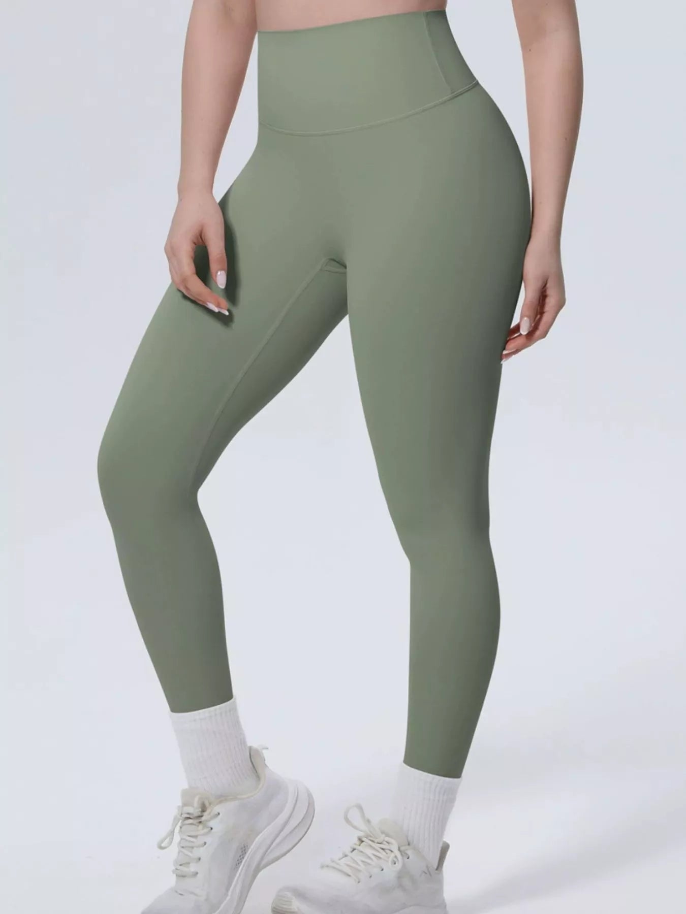 High-Waisted Seamless Active Leggings