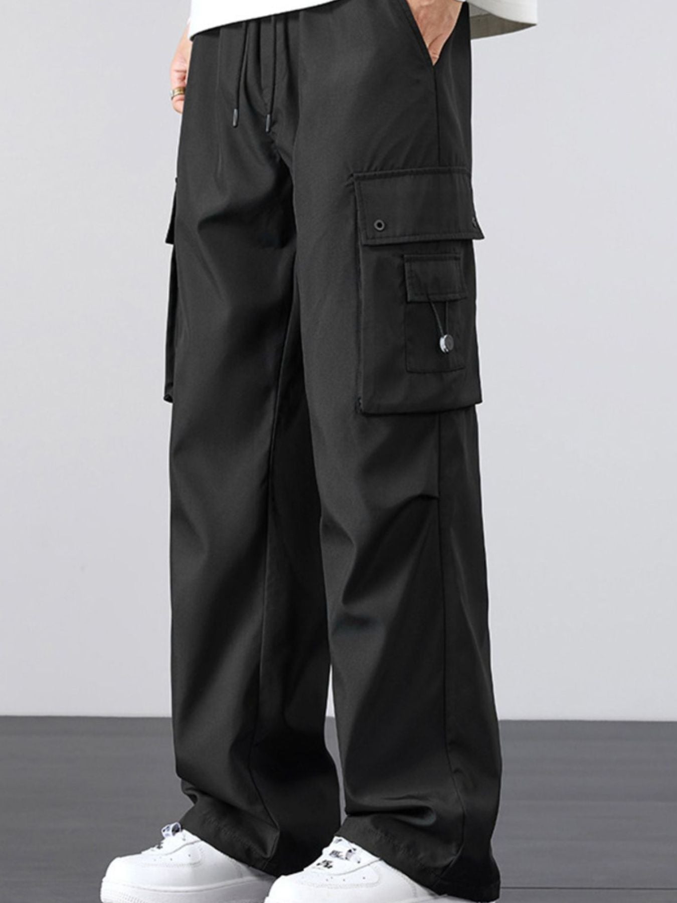 Men's Plus Size Loose Fit Cargo Pants