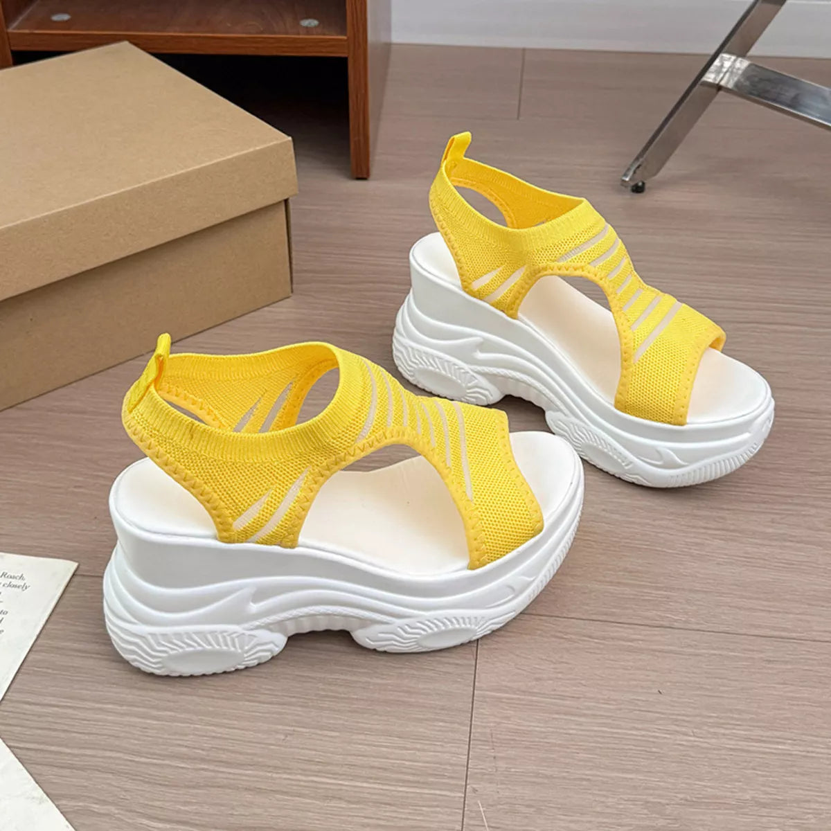 Open Toe Platform Sandals