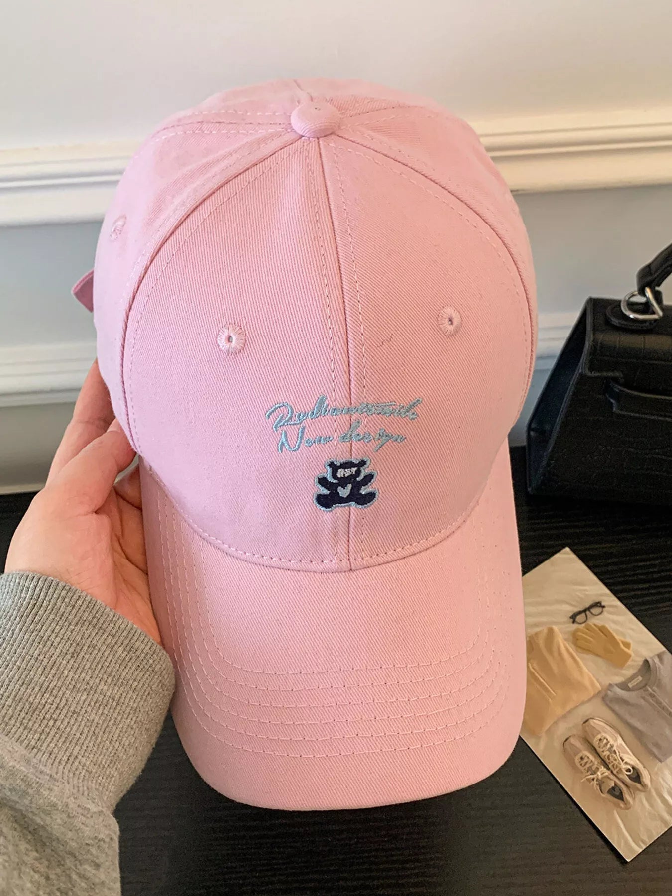 Washed Embroidered Baseball Cap