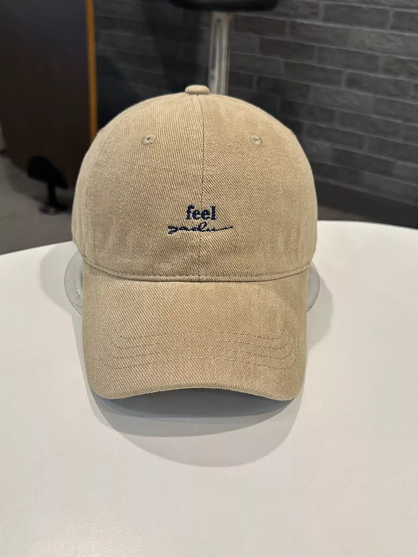 Embroidered Cotton Baseball Cap