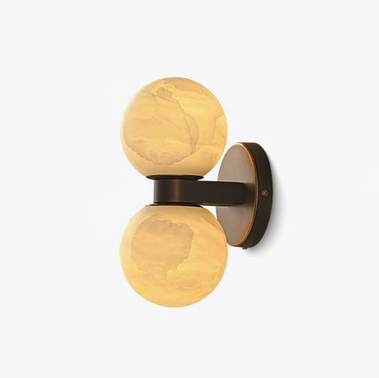 Alabaster Celestia Orb Wall Light