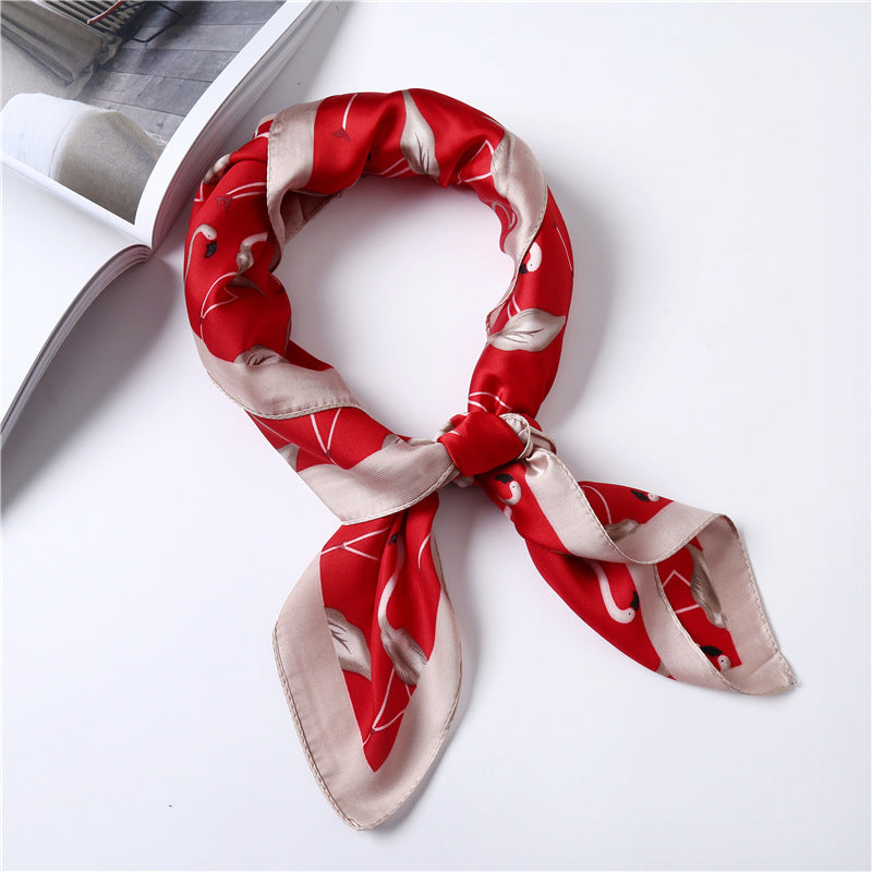 Decorative scarf silk scarf (See size chart where applicable)