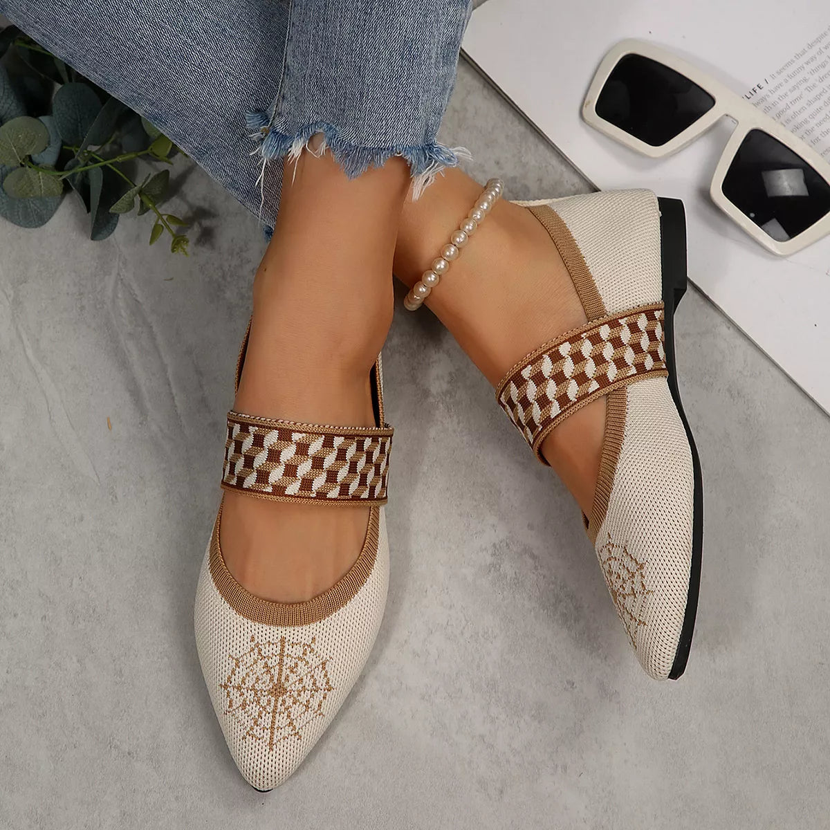 Point Toe Slip-Ons