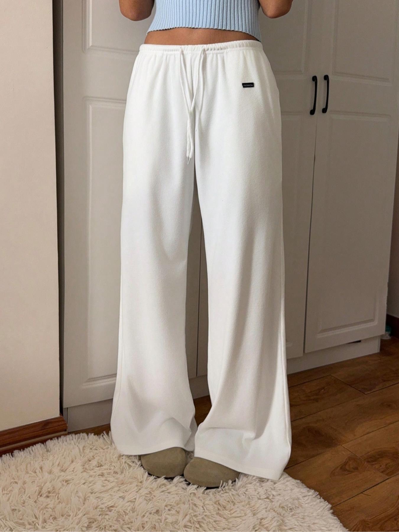 Relaxed Fit Drawstring Pants