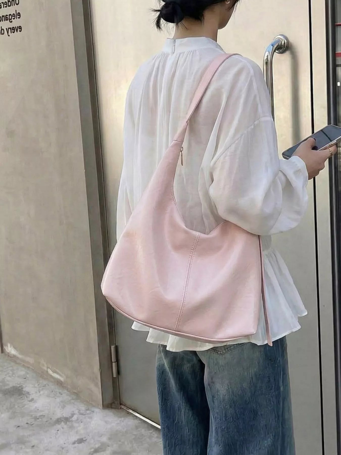 PU Leather Shoulder Bag