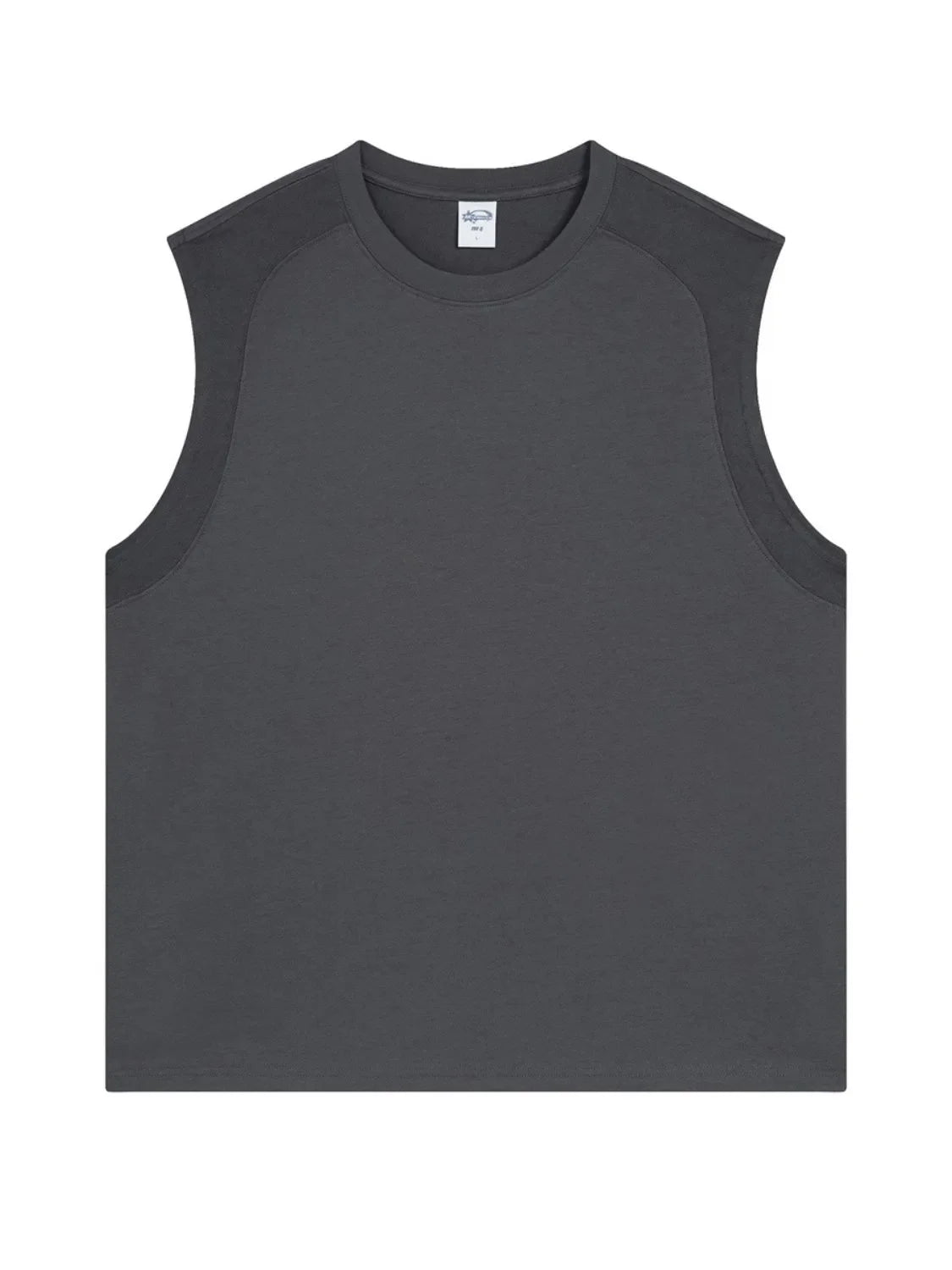 Men's Solid Color Round Neck Tank