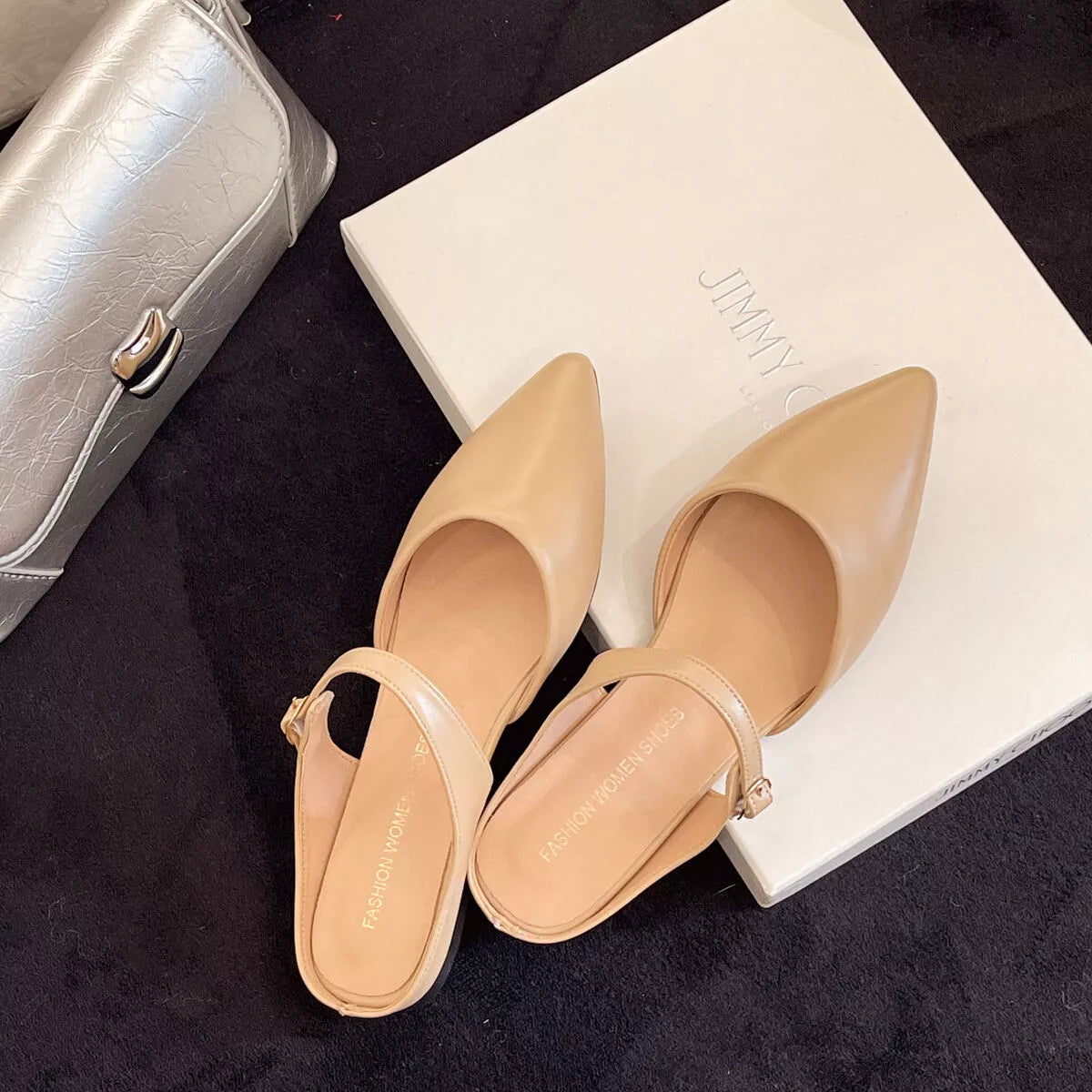 Point Toe Flats Sandals