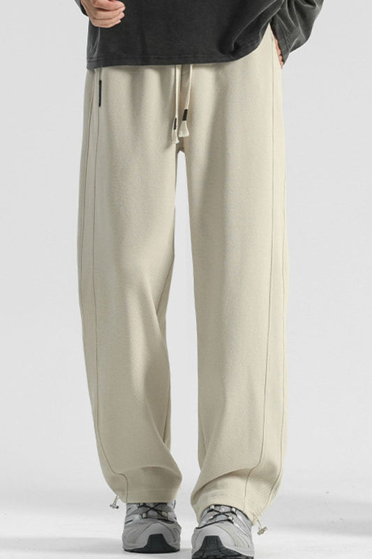 Men's Plus Size Casual Loose Fit Drawstring Sweatpants