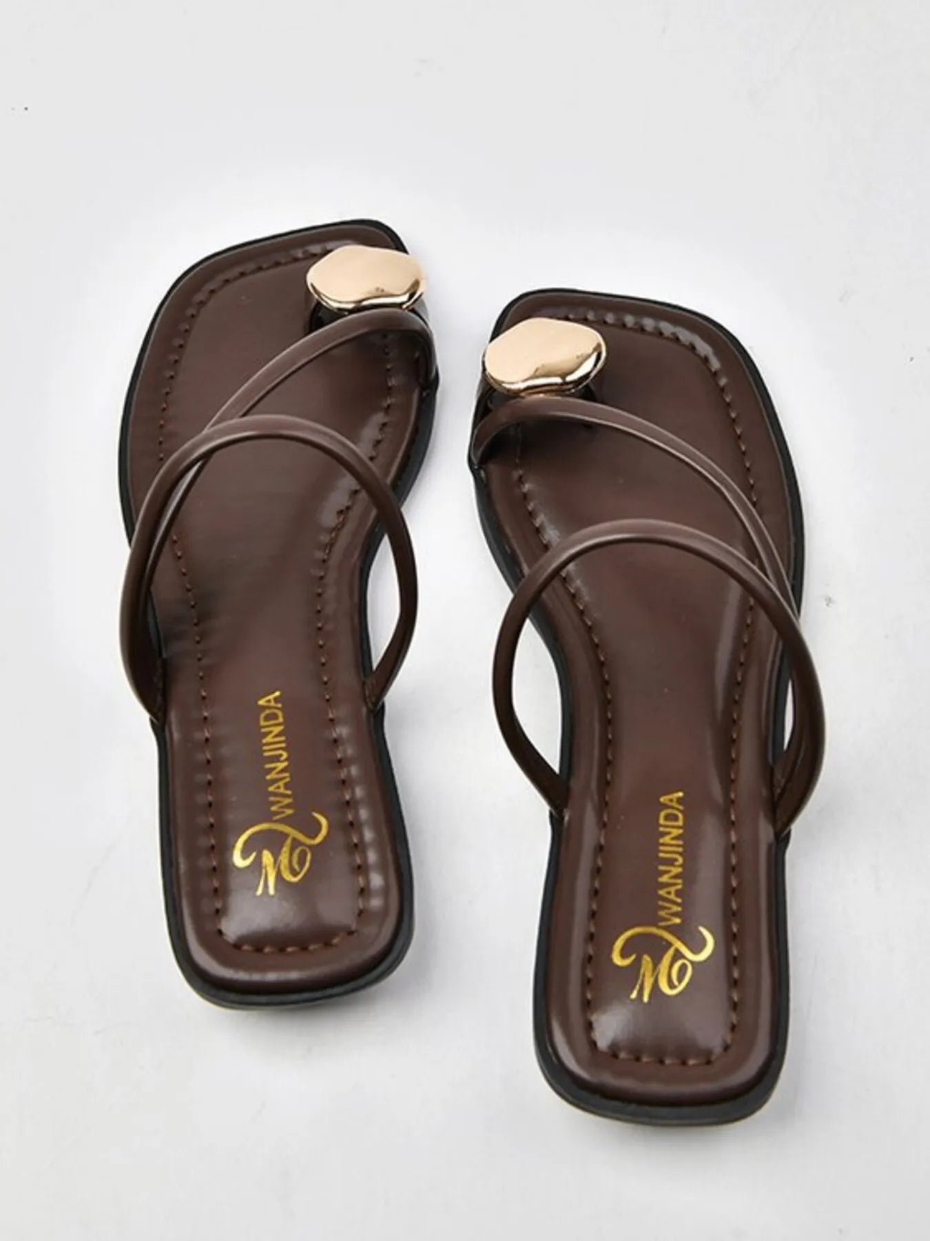 PU Leather Summer Sandals