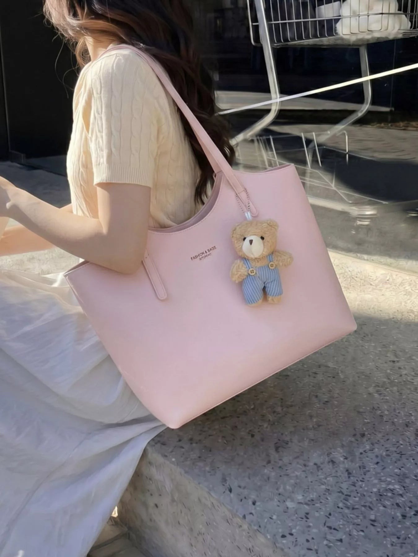 PU Leather Shoulder Bag