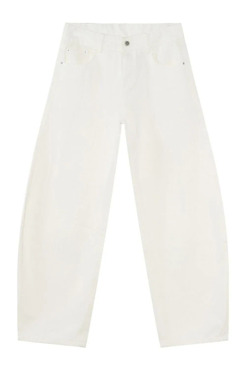 Wide Leg Jeans with Pockets