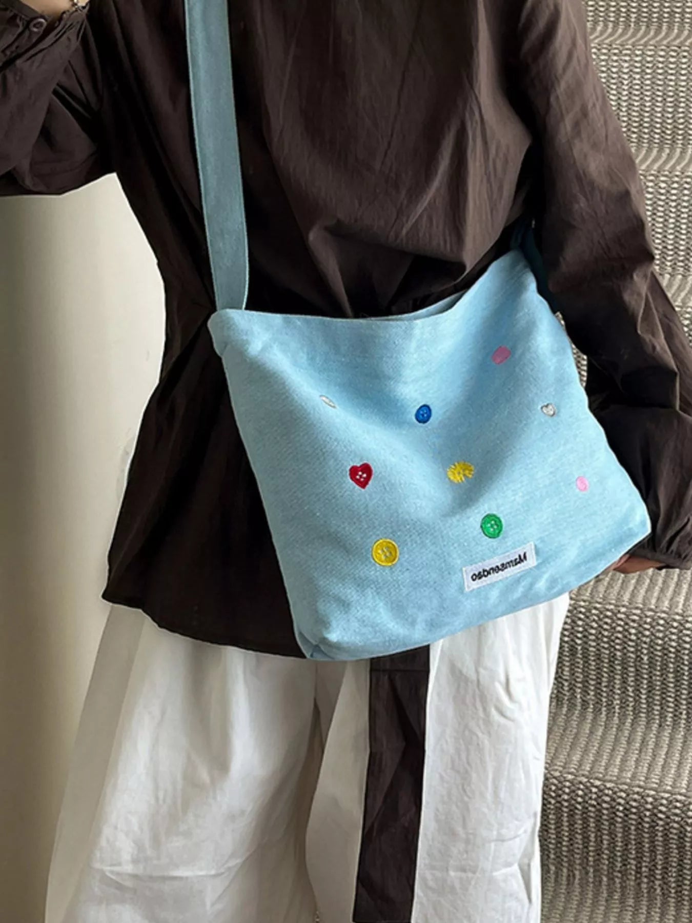 Adjustable Strap Crossbody Bag