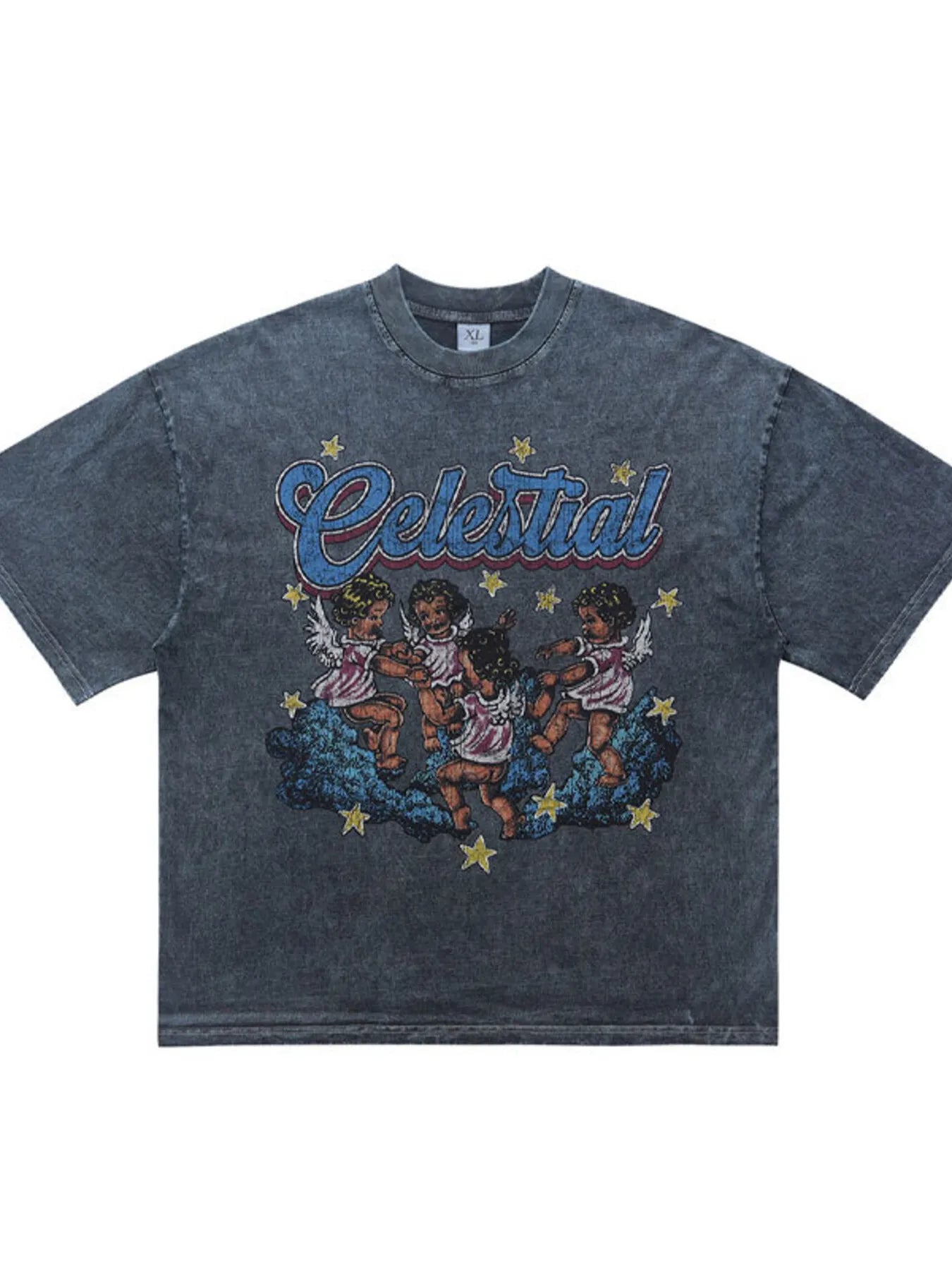 Men's Graphic Round Neck Half Sleeve T-Shirt