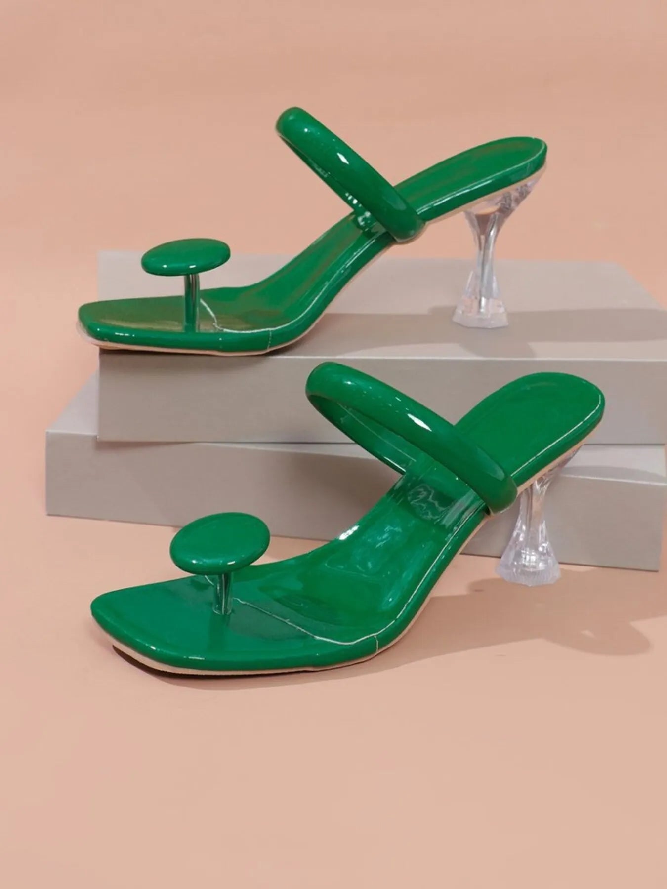 Jelly Ring Toe Sandals