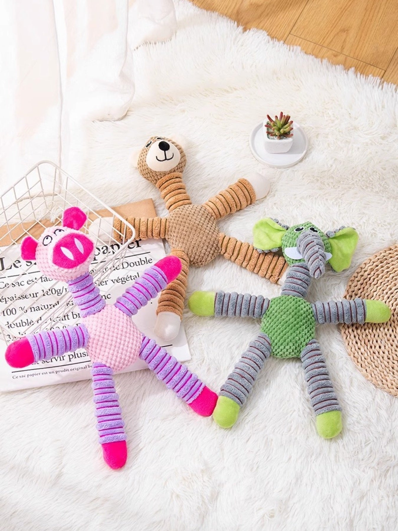 Soft Plush Animal Pet Toys