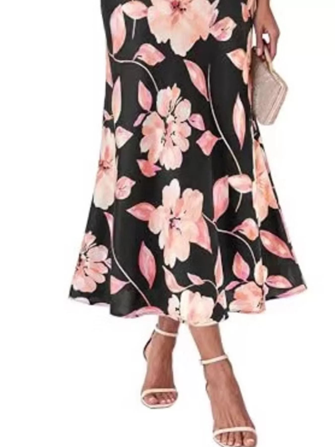 High-Waisted Mermaid Midi Skirt