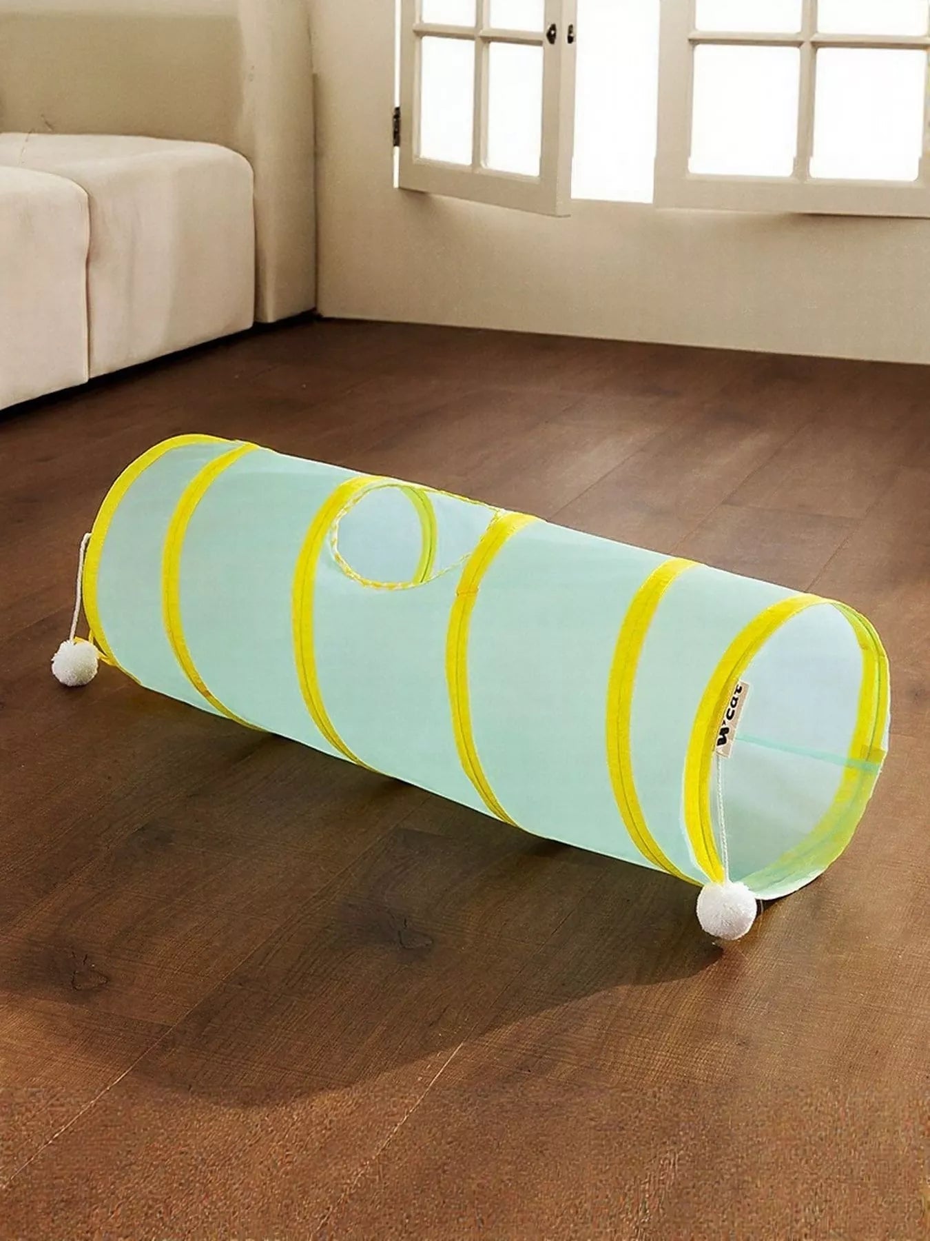 Foldable Cat Tunnel Toy