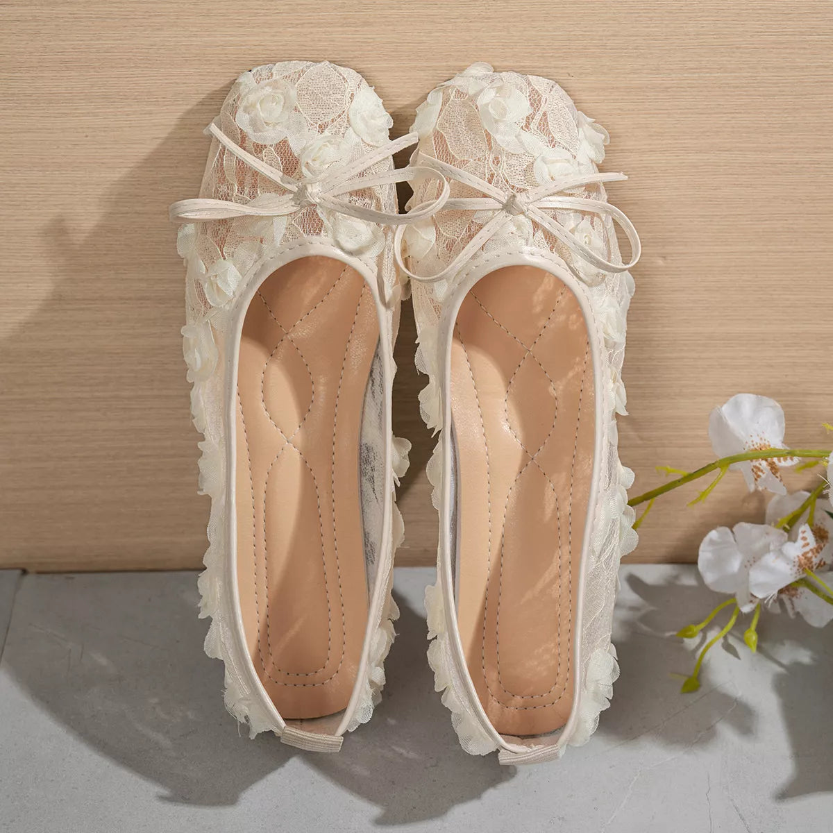 Square Toe Slip-Ons