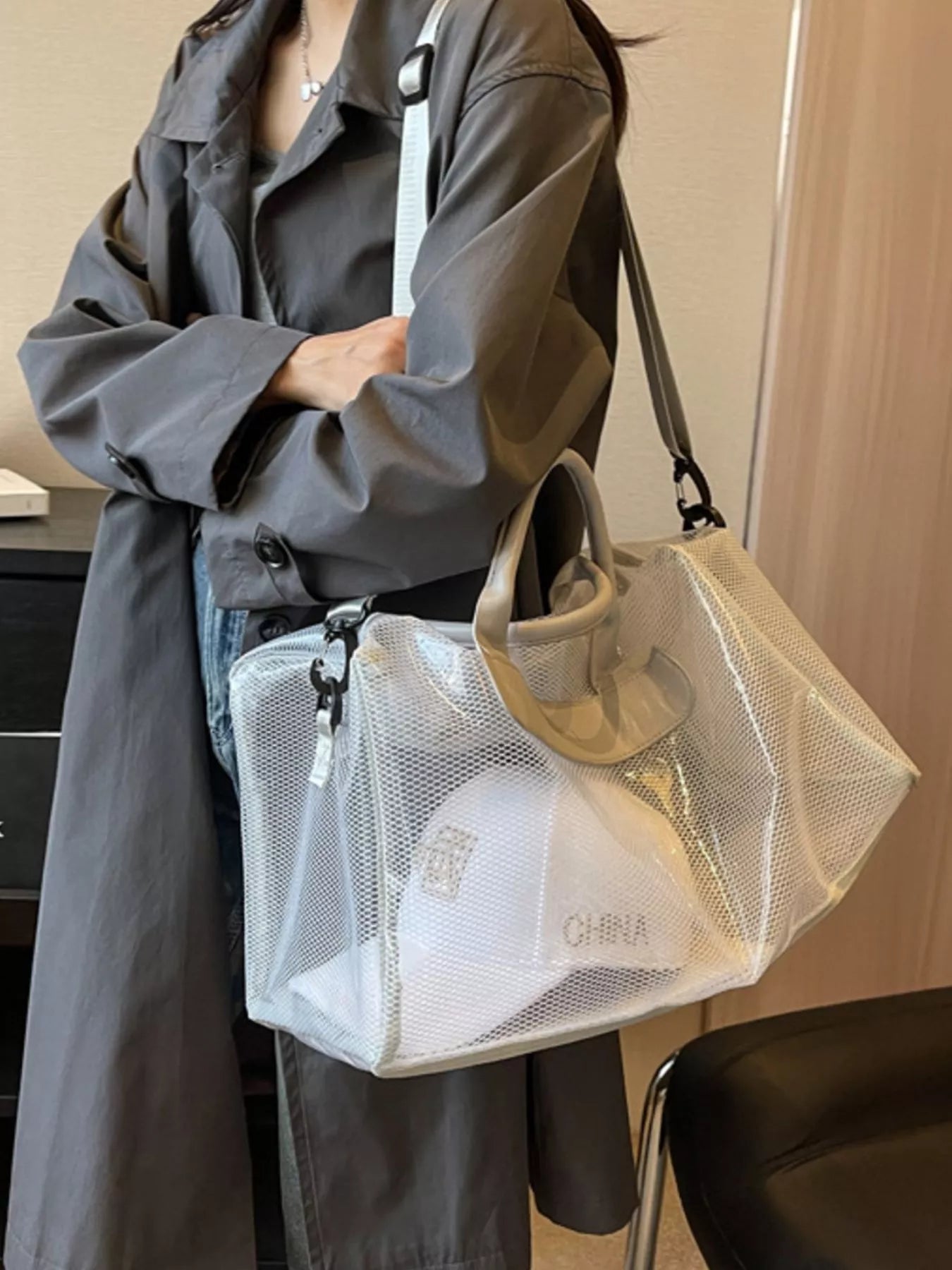 Transparent PVC Travel Bag