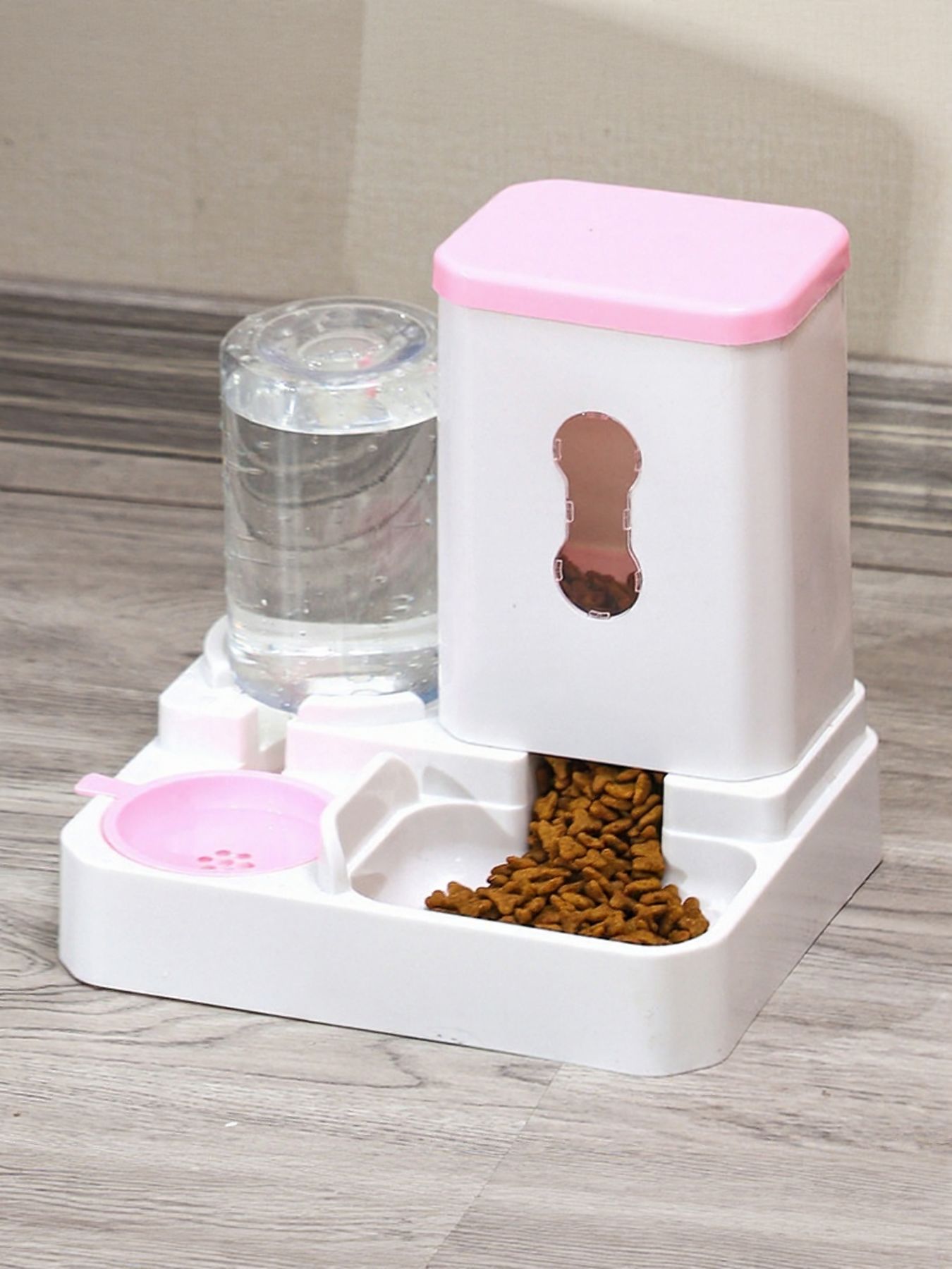 Automatic Pet Food and Water Dispenser