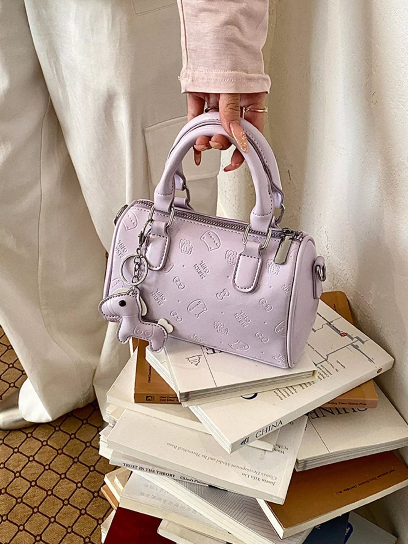 Top Handle Crossbody Bag