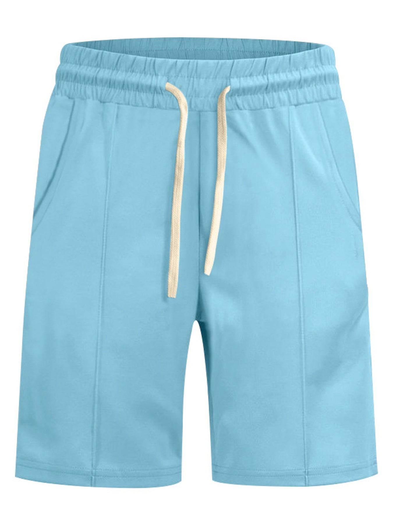 Men's Full Size Casual Drawstring Shorts Plus Size
