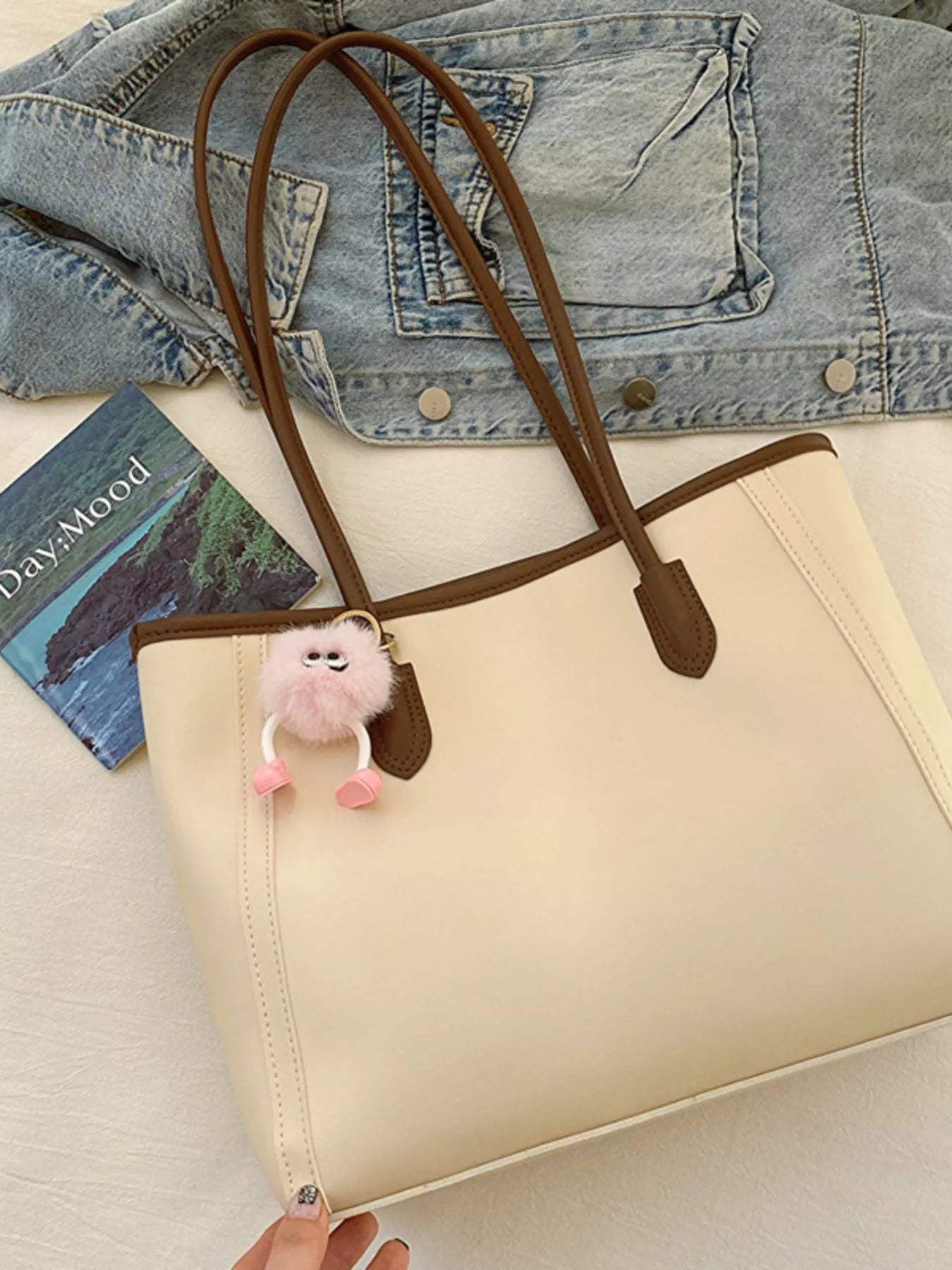 PU Leather Tote Bag