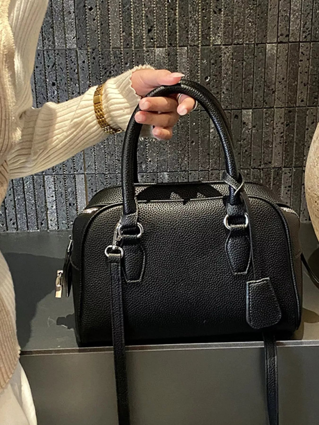 PU Leather Crossbody Bag