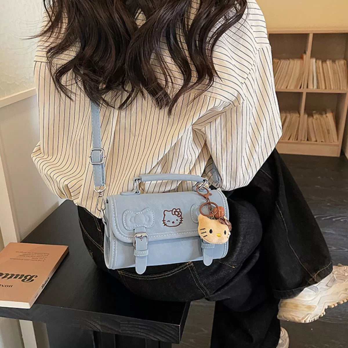 Double Buckle Crossbody Bag