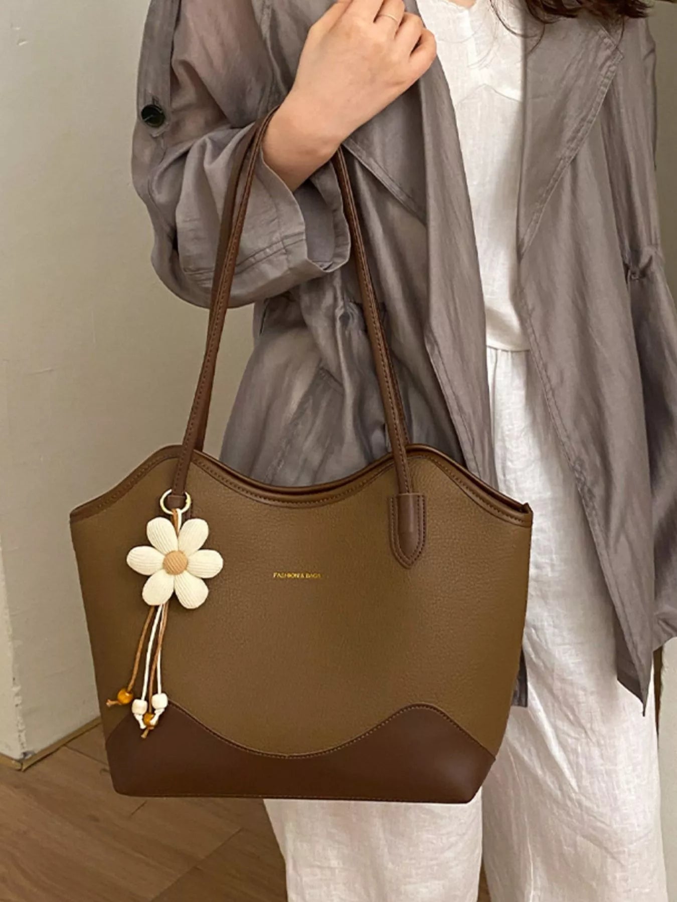 PU Leather Shoulder Bag