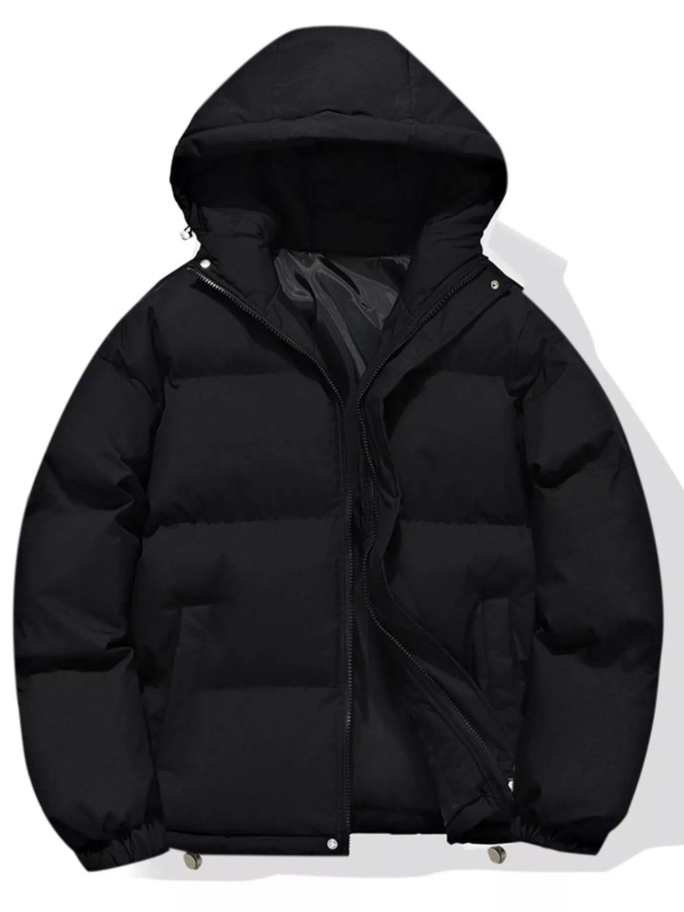 Men's Plus Size Hooded Padded Winter Coat