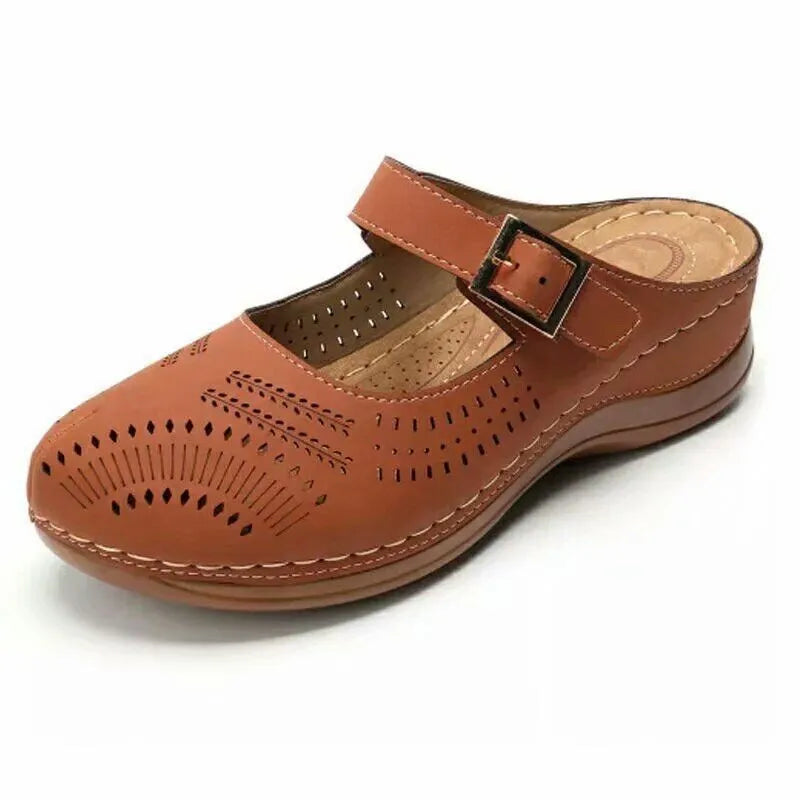 Adjustable Buckle Strap Sandals