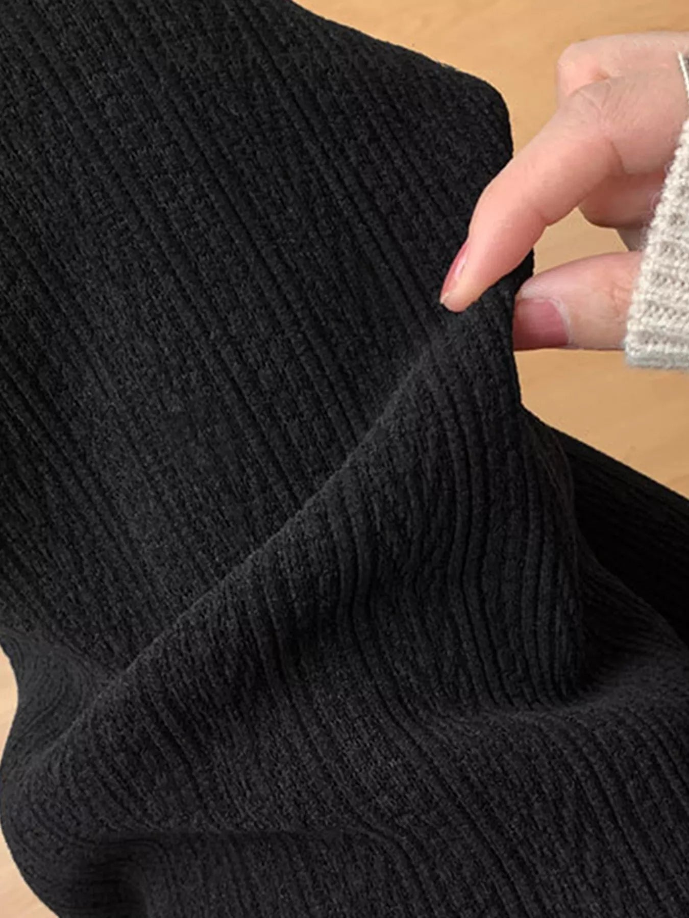 Corduroy Wide-Leg Pants