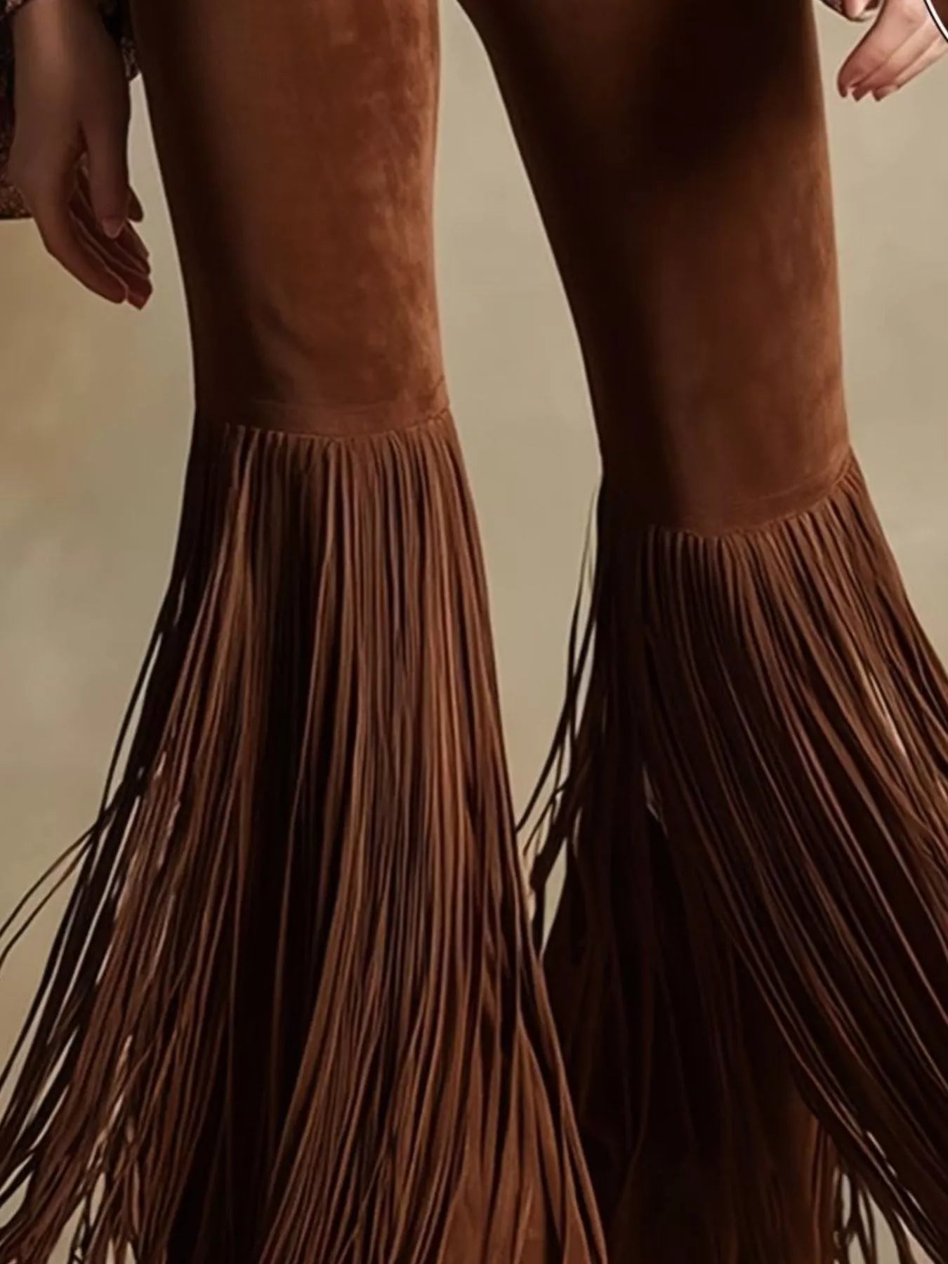Fringe Flare Pants