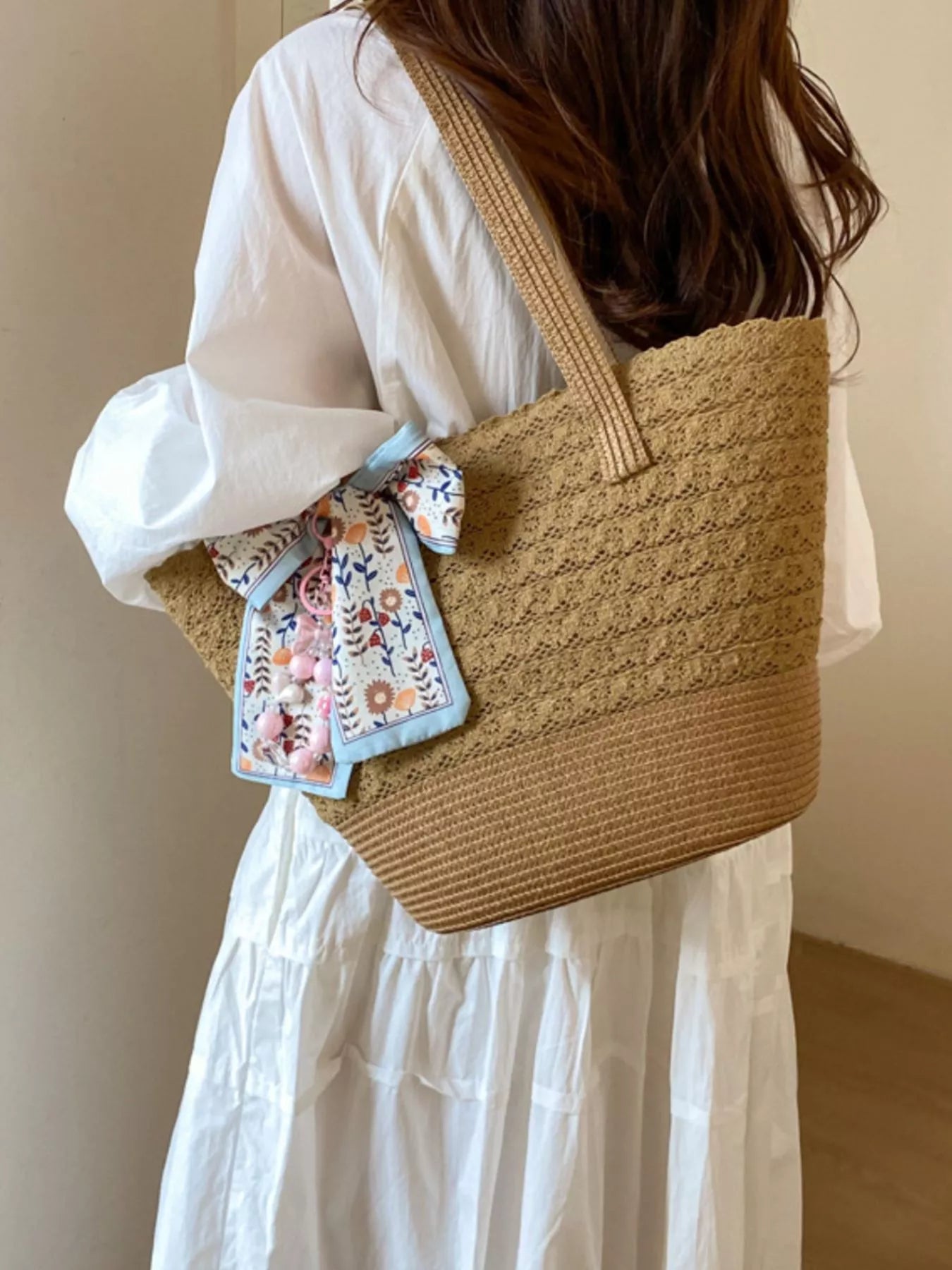 Straw Woven Shoulder Bag