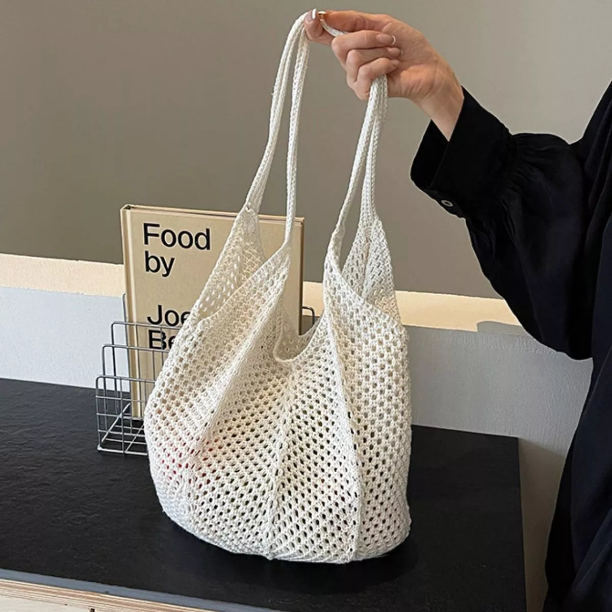 Crochet Knit Shoulder Bag