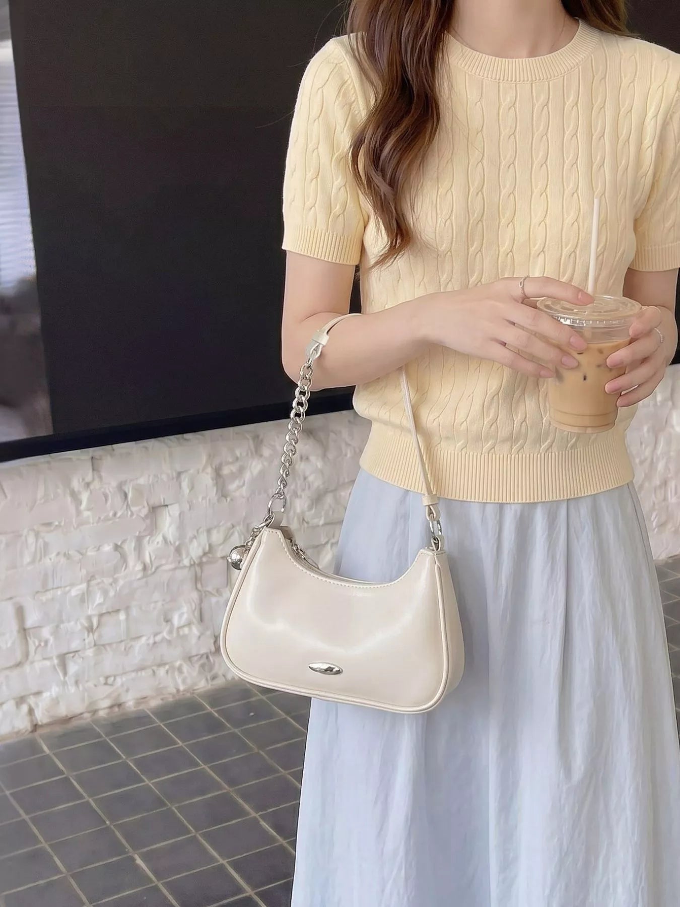 PU Leather Shoulder Bag