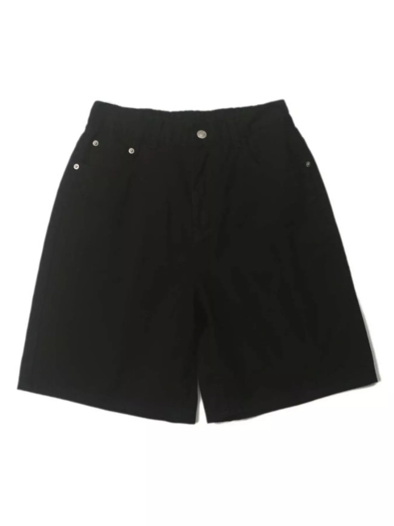 Men's Full Size Back Elastic Waistband Shorts Plus Size