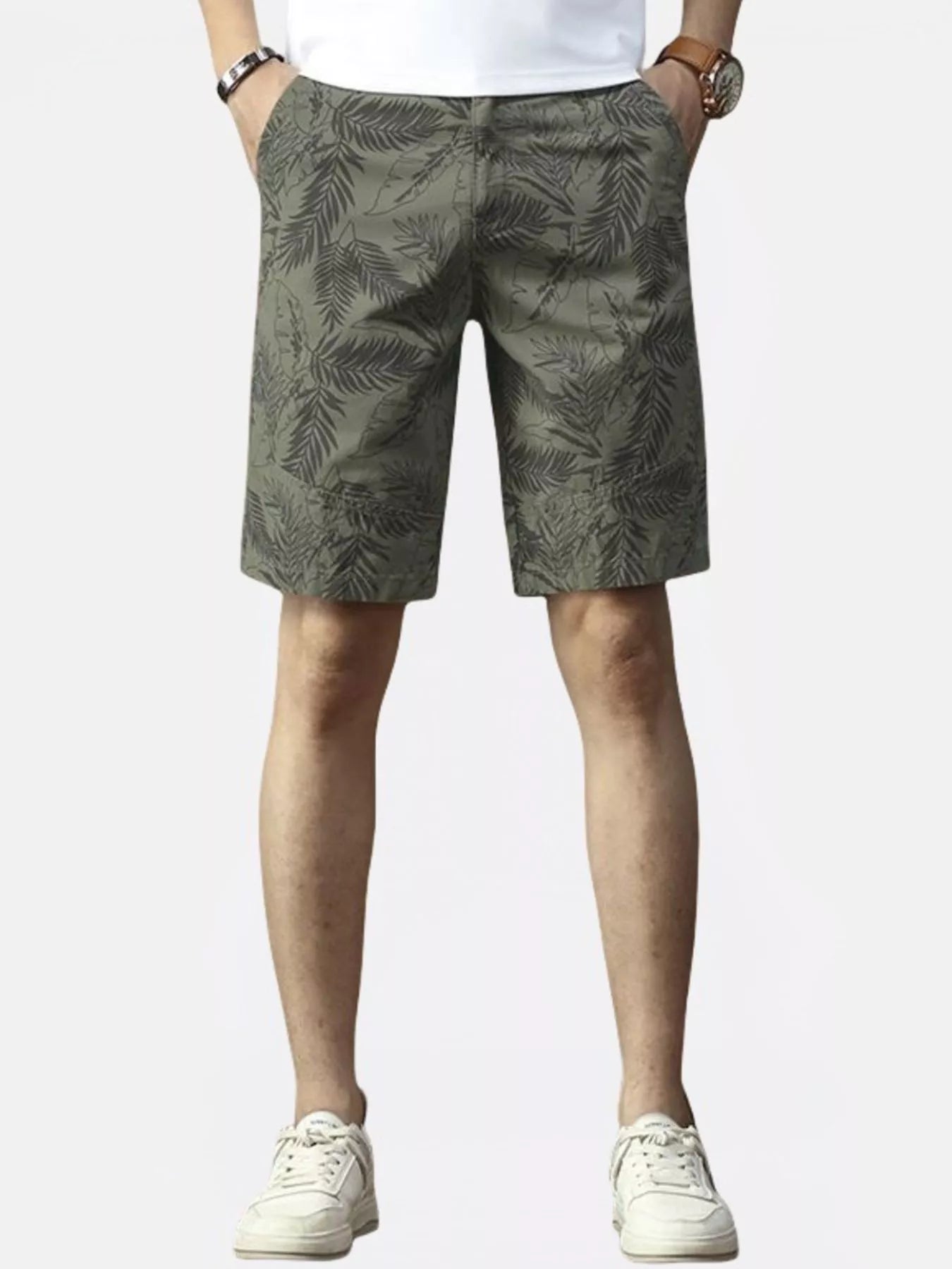 Men's Printed Loose Fit Shorts
